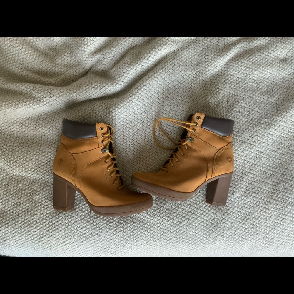 Timberland Camdale chunky heeled boots
